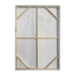 Trinity Πινακας Διακοσμησης Με Κορνιζα 80x120x4cm Καμβας Off White Stone Grey Ξυλο Γκρι - Image 5