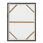 Prisma Πινακας Διακοσμησης Με Κορνιζα 60x80x3.2cm Καμβας Πολυχρωμο Ξυλο Μαυρο - Image 4