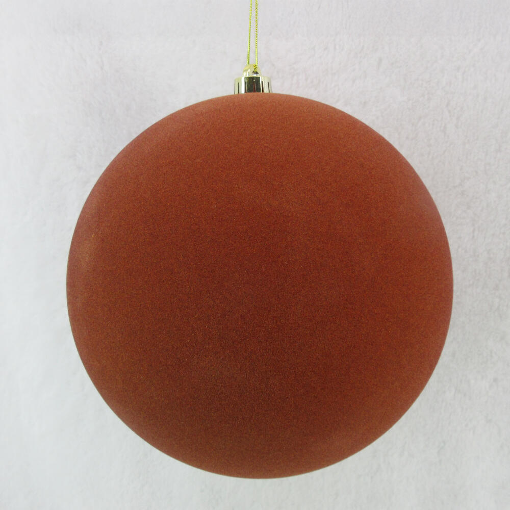 035272-NXsDr-first-_1 Terra Χριστουγεννιατικη Μπαλα 25x25x26cm Τσοχα Κεραμιδι - Image 1