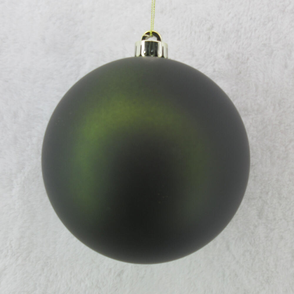 035284-fD0xk-first-_1 Evergreen Χριστουγεννιατικη Μπαλα 25x25x26cm Πλαστικο Πρασινο Σκουρο Ματ - Image 1