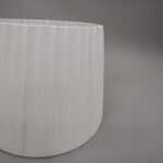 Sera Φωτιστικο Επιτραπεζιο 35x35x52cm Κεραμικο Λαδι Μεταξωτο Υφασμα Λευκο - Image 4