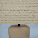 Arco Φωτιστικο Επιτραπεζιο 20x14x42.5cm Κεραμικο Φυσικο Χαρτι Φυσικο - Image 3