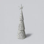 Sapin Xmas Φωτιστικο 21x21x69.5cm Σιδερο Λευκο