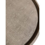 Fun Coffee Table Sand Beige Μαυρο 63x63x42cm - Image 3