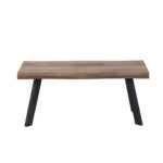 Brick-Urban Coffee Table Καρυδι Μαυρο 110x60x45cm - Image 2