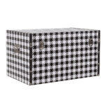 Ferre Μπαουλα Set 4τεμ Μαυρο Λευκο 64x40x40cm - Image 4