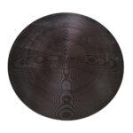 Zen Coffee Table Μαυρο Ασημι 91x91x40cm - Image 2