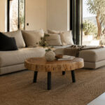 Raw Coffee Table Φυσικο 80x80x40cm - Image 2