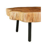 Raw Coffee Table Φυσικο 80x80x40cm - Image 4