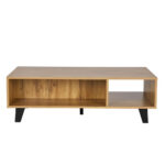 Arabica Coffee Table Sonoma Μαυρο Μαυρο 110x60x35cm - Image 2