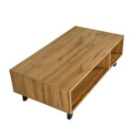 Arabica Coffee Table Sonoma Μαυρο Μαυρο 110x60x35cm - Image 3