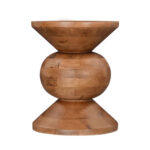 Pearl Side Table Φυσικο 40x40x52cm - Image 2