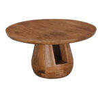 Gate Coffee Table Φυσικο 80x80x40cm