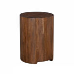 Block Side Table Φυσικο 45x45x62.5cm