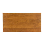 Wire Coffee Table Καρυδι Μαυρο 120x60x40cm - Image 4