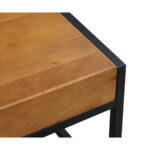 Combo Coffee Table Καρυδι Μαυρο 84x80x42cm - Image 7