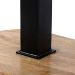 Level Coffee Table Φυσικο Μαυρο 95x65x48cm - Image 8