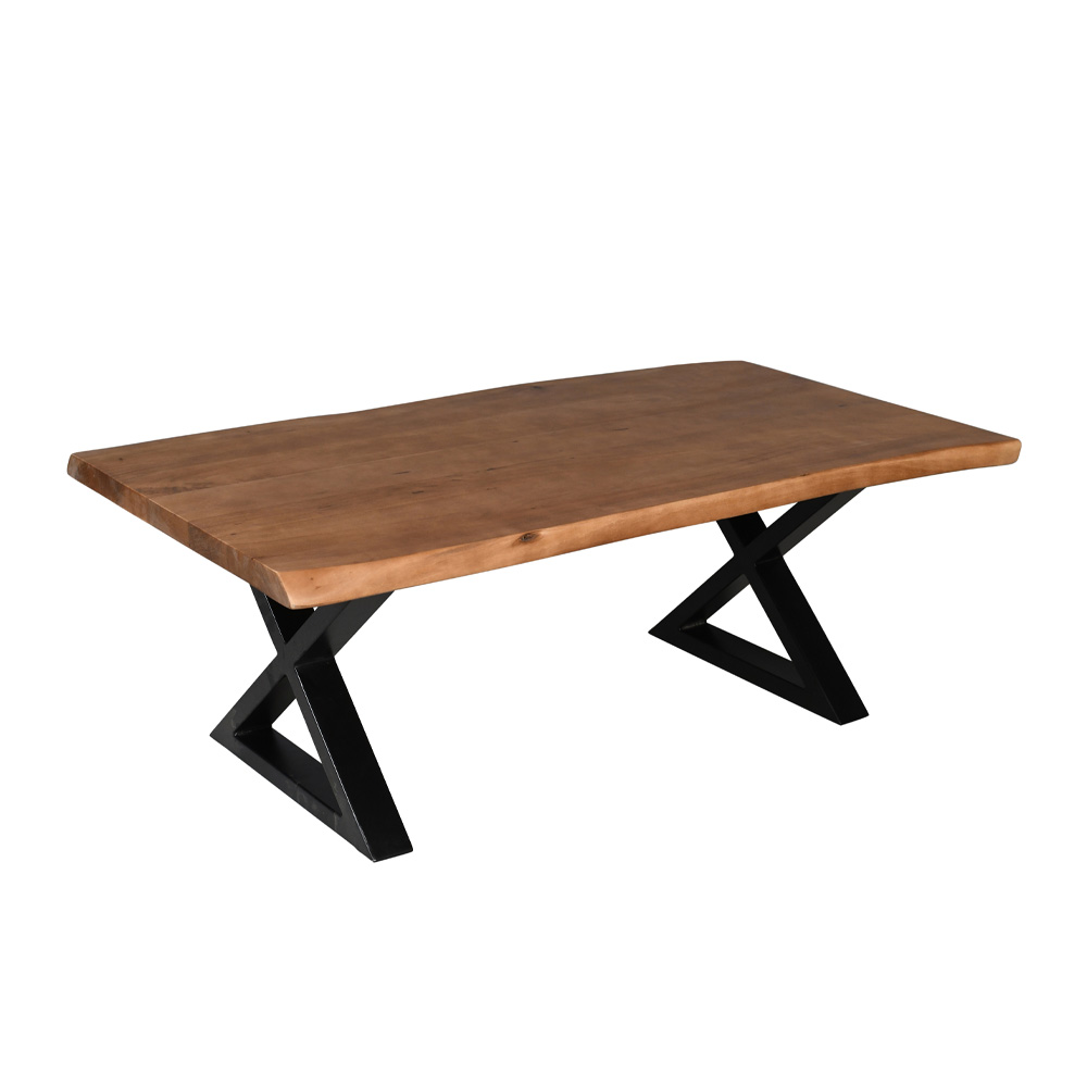04-1056-YQTG3-first-_1 Mingle Coffee Table Καρυδι Μαυρο 115x60x42cm - Image 1