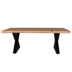 Mingle Coffee Table Καρυδι Μαυρο 115x60x42cm - Image 5