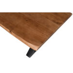 Mingle Coffee Table Καρυδι Μαυρο 115x60x42cm - Image 6