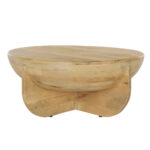 Paloma Coffee Table Φυσικο 91x91x40cm - Image 3