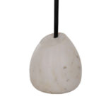 Pilea 56 Side Table Φυσικο Λευκο 56x43x56cm - Image 3
