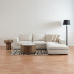 Dubai Side Table Καρυδι 50x50x54cm - Image 3