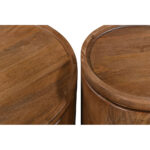 Arab Side Table Καρυδι 45x45x50cm - Image 6