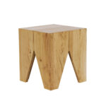 Emir Side Table Φυσικο 40x40x45cm