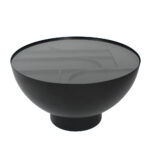 Arches Coffee Table Μαυρο 70x70x40cm