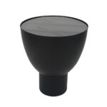 Arches Side Table Μαυρο 40.5x40.5x45.5cm