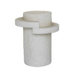 River Side Table Beige 45.5x45.5x55cm - Image 2