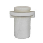 River Side Table Beige 45.5x45.5x55cm - Image 3