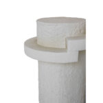 River Side Table Beige 45.5x45.5x55cm - Image 4