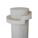 River Side Table Beige 45.5x45.5x55cm - Image 5