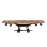 Wings TV Stand Gunmetal Φυσικο 188x44x44cm - Image 2