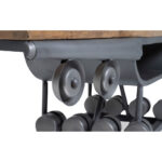 Wings TV Stand Gunmetal Φυσικο 188x44x44cm - Image 3