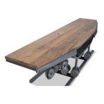 Wings TV Stand Gunmetal Φυσικο 188x44x44cm - Image 4