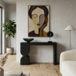 Arches Κονσολα Μαυρο 120x32x75cm - Image 2