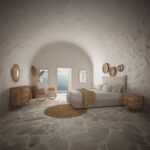 Ammos Κομοδινο 2συρταρια Φυσικο Με Rattan 50x39x54.8cm - Image 2
