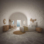 Ammos Κομοτα 3συρταρια Φυσικο Με Rattan 90x39x79cm - Image 2