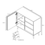Kiros Κομοτα Φυσικο 80x39x80cm - Image 6