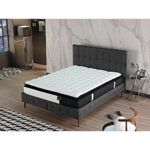 Visco Aloe Vera Roll Pack Στρωμα 160x200cm Λευκο Ανθρακι 200x160x31cm - Image 3