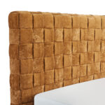 Balzak Κρεβατι (Για Στρωμα 160x200cm) Camel 222x186x130cm - Image 4