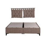 Hang Μαξιλαρι Κεφαλαριου Set 2τεμ Γκρι Καφε 20-914 70x10x50cm - Image 4