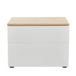 Lucido Κρεβατοκαμαρα Set 3+1 Λευκο Oak Φυσικο - Image 8
