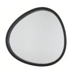 Aenaos 70 Black Καθρεπτης Μαυρο 70x75cm