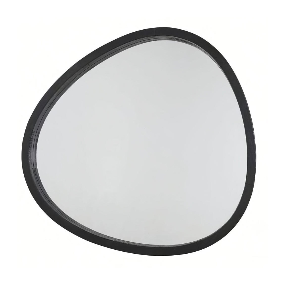 11-0553-i4dwY-first-_1 Aenaos 70 Black Καθρεπτης Μαυρο 70x75cm - Image 1
