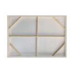 Calme Πινακας Διακοσμητικος Με Κορνιζα 80x120x4cm Καμβας Μπλε Μπεζ Ξυλο - Image 6