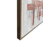 Lines Πινακας Διακοσμητικος Με Κορνιζα 80x120x4cm Καμβας Εκαι Γκρι Ανοιχτο Ξυλο - Image 4